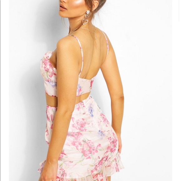 Floral skirt set - Picture 3 of 4